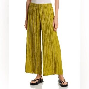 NWT Eileen Fisher Crushed Silk
Wide-Leg Pant